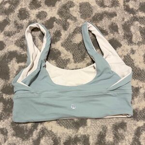LULELEMON Reversible Blue/White Sports Bra